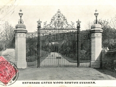 Entrance Gates Wood Norton Evesham