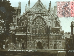 Exetier Cathedral West Front