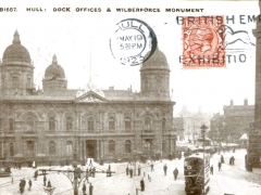 Hull Dock Offices and Wilberforce Monument