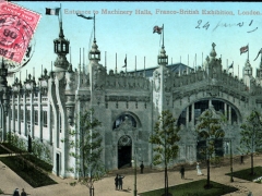 London 1908 Franco British Exhibition Entrance to Machinery Halls