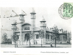 London 1908 Franco British Exhibition Indian Palace