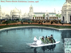 London 1908 Franco British Exhibition Swan Boat