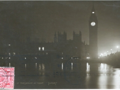 London Houses of Parliament at Night