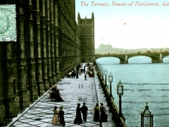 London The Terrace Houses of Parliament