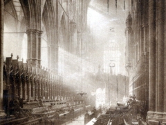 London Westminster Abbey Chor