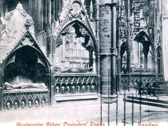 London Westminster Abbey Crusaders' Tombs