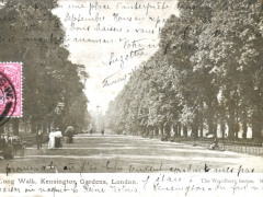London the Long Walk Kensington Gardens