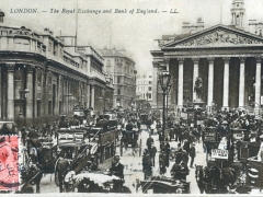 London the Royal Exchange and Bank of England