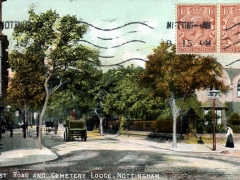 Nottingham Forest Road and Cemetery Lodge