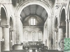 St Margarets at Cliffe Interior of Church