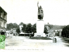 Winchester Statue of King Alfred The Great