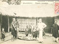Haiphong Famille Annamite