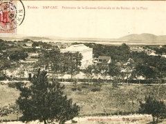 Tonkin Dap Cau Panorama de la Caserne Coloniale et du Bureau de la Place
