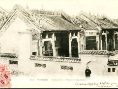 Tonkin Haiphong Pagode Chinoise