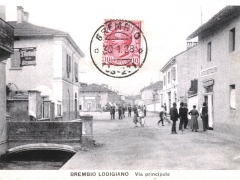 Brembio Lodigiano Via principale
