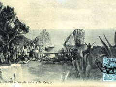Capri Veduta dalla Villa Krupp