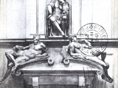 Firenze Cappelle Medicee Monumento a Lorenzo de' Medici Michelangiolo