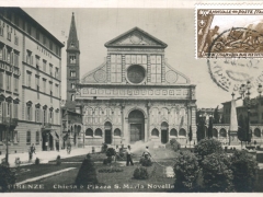 Firenze Chiesa e Piazza S Maria Novella