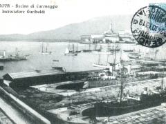Genova Bacino di Carenaggia Incrociatore Garibaldi