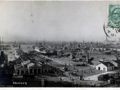 Genova Hafenansicht
