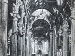Genova Interno Chiesa della SS Nunziata