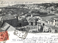 Genova Panorama Stazione Ferroviara