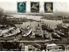 Genova Panorama del Porto