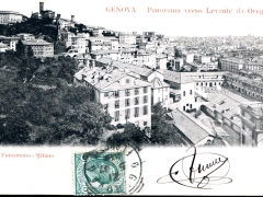 Genova Panorama verso Levante da Oregina