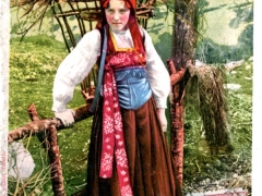 In Valsesia Costume di Boccioleto Tracht