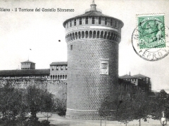 Milano Il Torrione del Castello Sforzesco