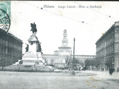 Milano Largo Cairoli Mon a Garibaldi
