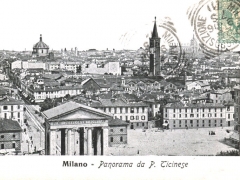 Milano Panorama da P Ticinese