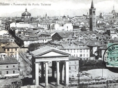 Milano Panorama da Porta Ticinese