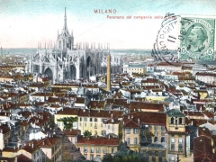 Milano Panorama dal campanile della Chiesa