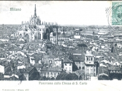 Milano Panorama dalla Chiesa di S Carlo