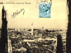 Milano Panorama preso dal Duomo