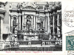 Napoli Interno del Duomo Cappella di S Gennaro