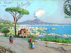 Napoli Künstlerkarte