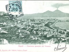 Napoli Panorama generale dal Vomero