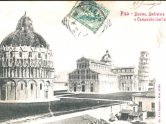 Pisa Duomo Battistero e Campanile