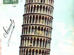 Pisa Il Campanile della Cattedrale o Torre pendente