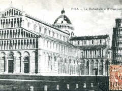 Pisa La Cattedrale e il Campanile