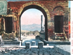 Pompei Arco del trionfo e foro