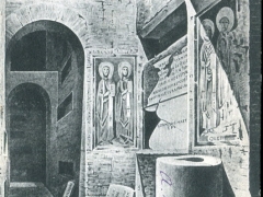 Roma Catacombe di S Calisto Cappella di Cornelio