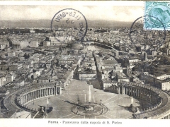 Roma Panorama dalla Cupola di S Pietro
