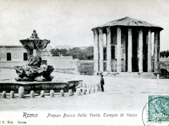 Roma Piazza Bocca della Verta Tempio di Vesta