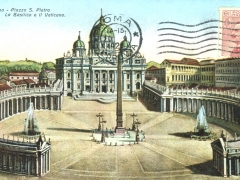Roma Piazza S Pietro La Basilica e il Vaticano