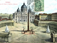 Roma Piazza S Pietro e Basilica Vaticana