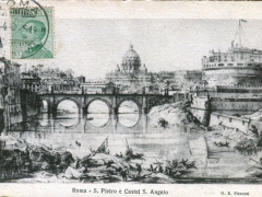 Roma S Pietro e Castel S Angelo