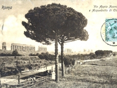 Roma Via Appia Nuova e Acquedotto di Claudio